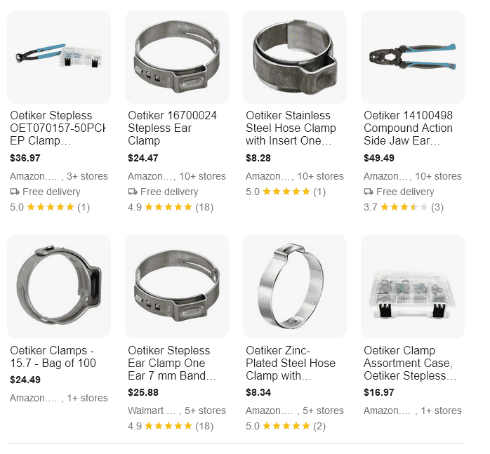 oetiker clamps Google product listings oetiker clamps Google product listings