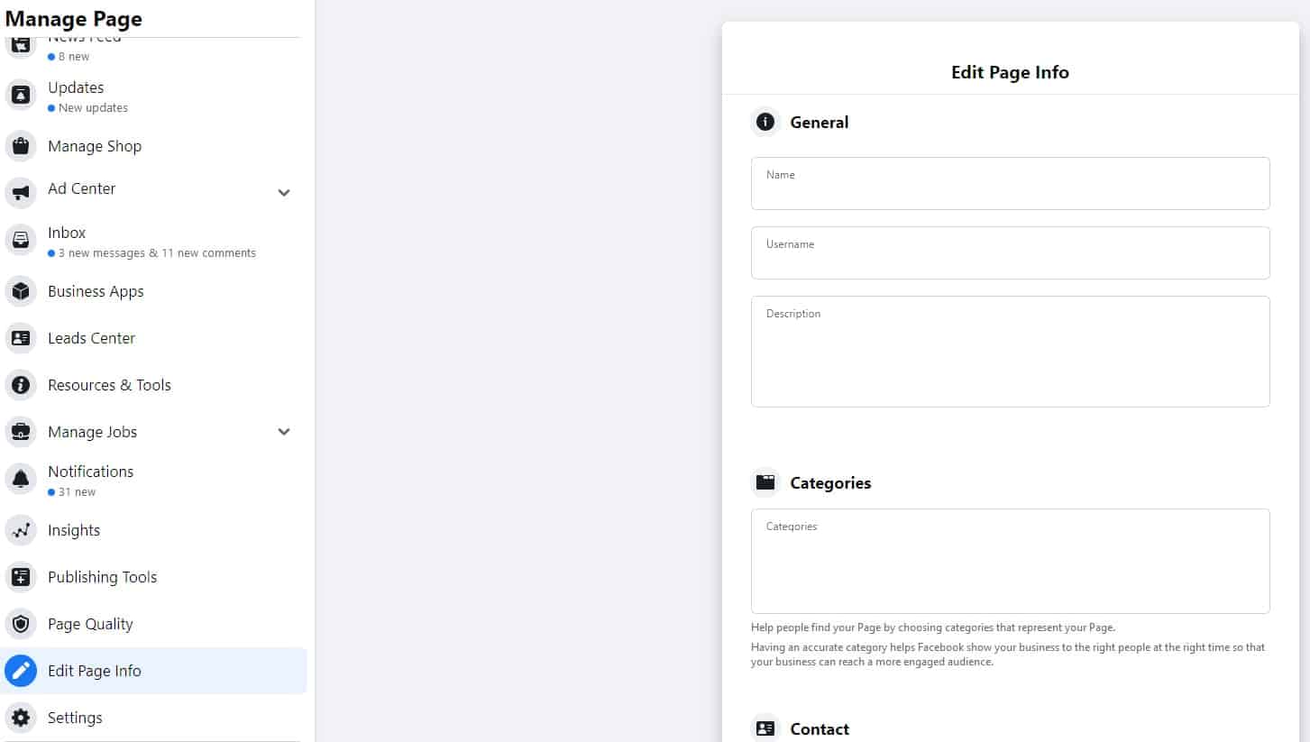 how to change the name of a page on facebook how to change the name of a page on facebook
